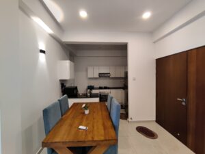 Vajira Road 950 sqft furnished higher floor residence Colombo 04