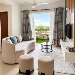 furnished two bedroom Kassapa Road apartment